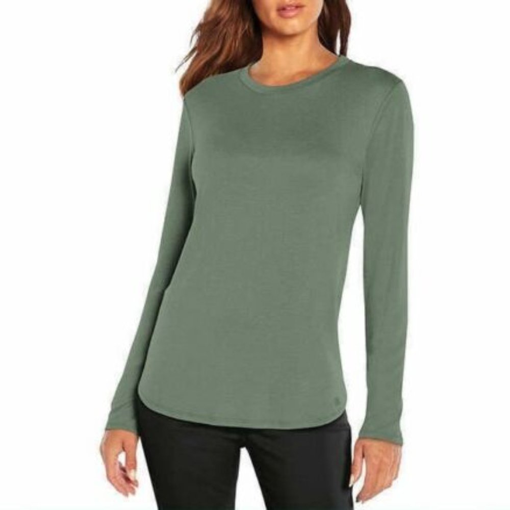 Banana Republic Ladies' Long Sleeve Crewneck Top